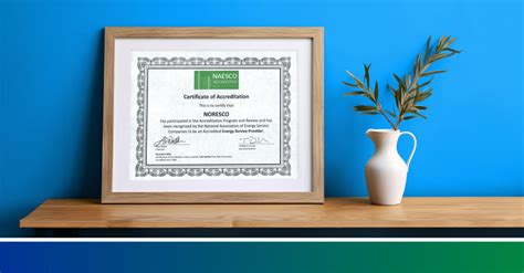 NORESCO Recognized as Accredited Energy .